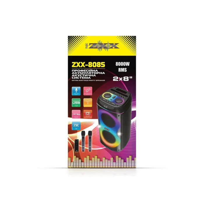 Акустична портативна колонка ZXX-8085