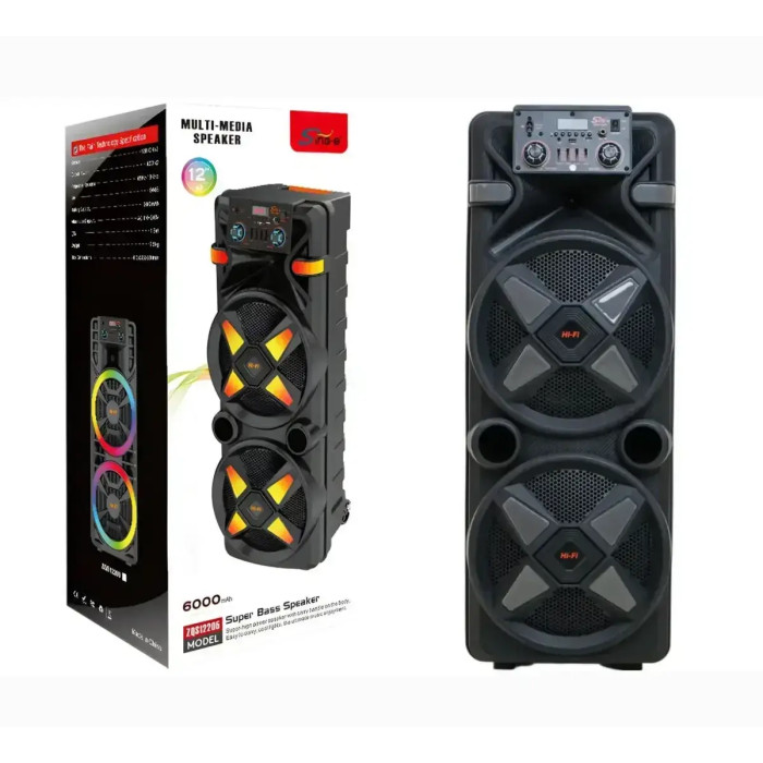 Акустична портативна колонка ZQS-12203