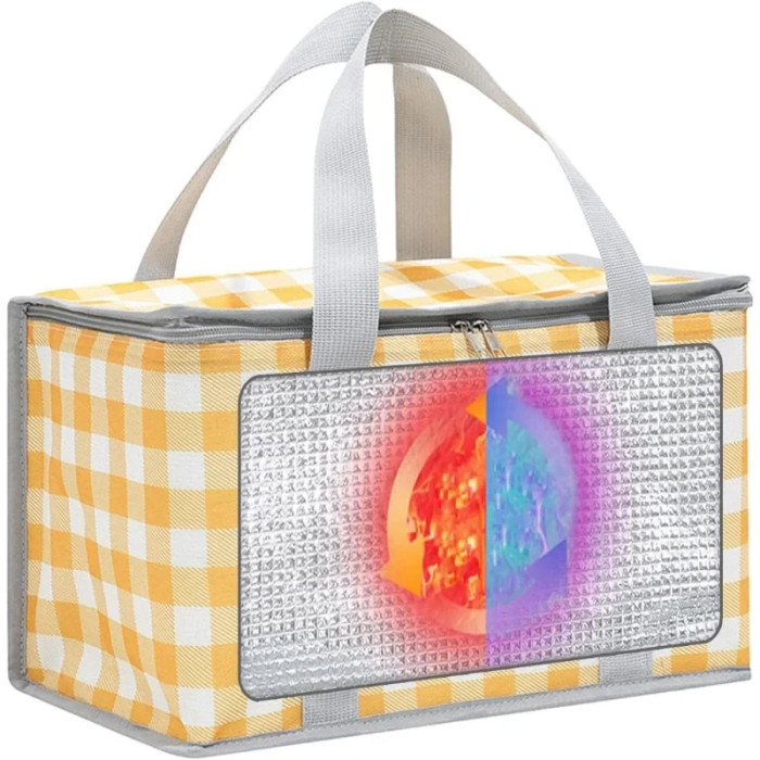 Термосумка для пляжа и пикника 35*20*20 см