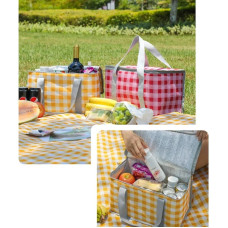 Термосумка для пляжа и пикника 35*20*20 см