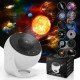 Проєктор зоряного неба Galaxy Projector-нічник 360°, 13 космічних слайдів