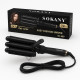 Тройная плойка-щипцы для завивки волос Sokany AND SK-669