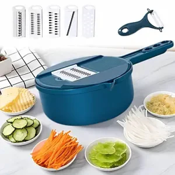 Багатофункціональний подрібнювач овочів 12 в 1 Multi-Functional Chopper