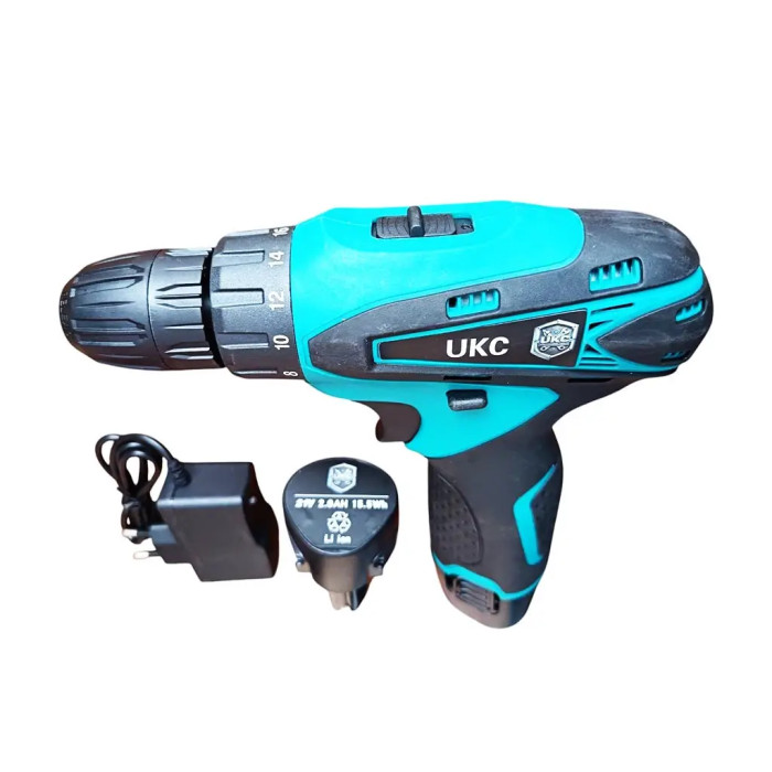 Акумуляторний шурупокрут 21W у кейсі без насадок 2 акб