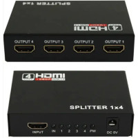 HDMI-розгалужувач на 4 порти (6784) HDMI SPLITTER 1 in 4