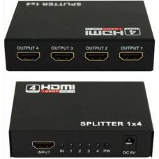 HDMI-розгалужувач на 4 порти (6784) HDMI SPLITTER 1 in 4