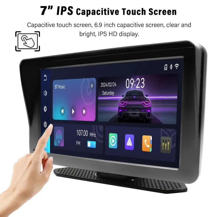 Портативний екран 7-дюймовий з Carplay 701W