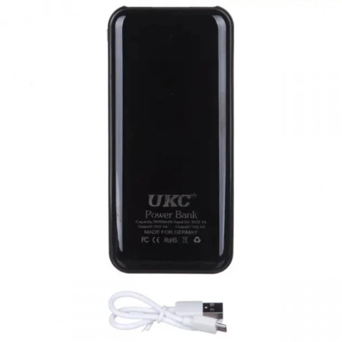 Внешний аккумулятор Power Bank+LCD 30000mah UKC (реальная емкость 9600)