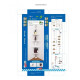 Кутова полиця для ванної кімнати Multi Corner XL-176 РОЗМІР 2*6