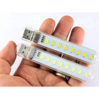 Светодиодный фонарик usb лампа 8LED