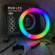 Кільцева Led-лампа RGB MJ26 (26 см)