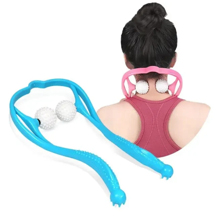 Ручной роликовый массажер для шеи XL-826