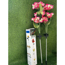 Садовый светильник цветок Бегония для сада 2шт