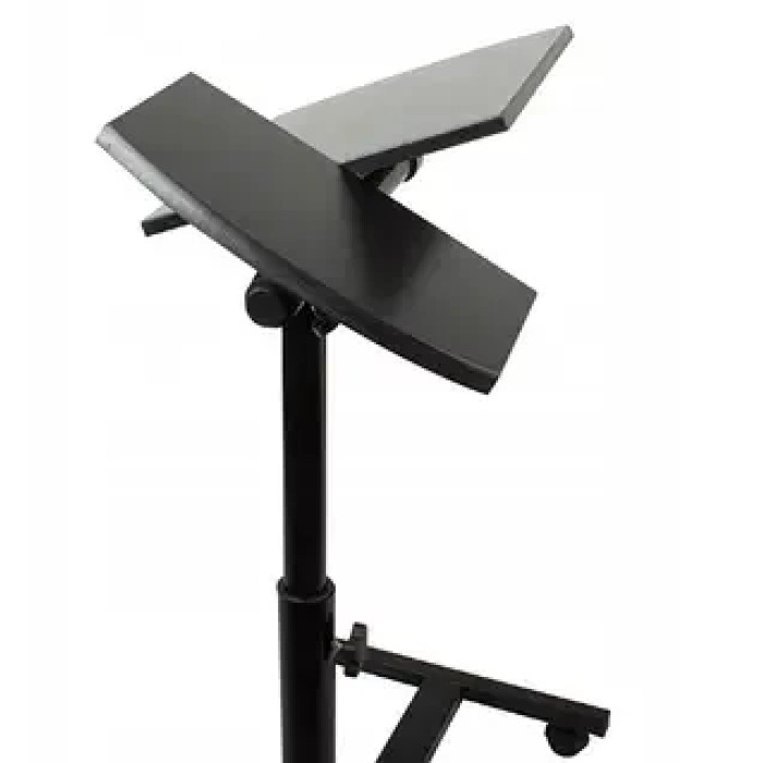 Столик подставка для ноутбука на колесиках черный AND 5541