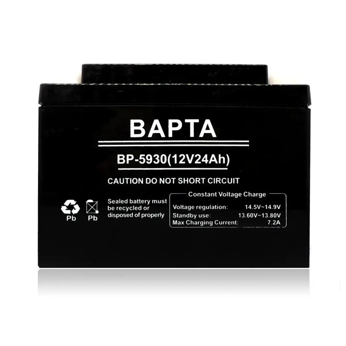 Акумуляторна батарея BAPTA 12 В 24 А·год 176х166х125 BP-5930