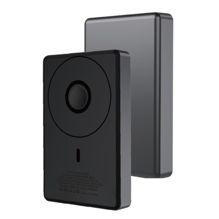 Зовнішній акумулятор Power Bank 10000 мА·год PD 20 Вт QC 22.5 Вт 3 в 1 MagSafe TUGII Y02W