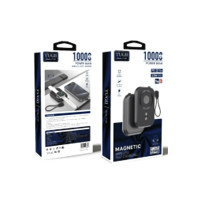 Внешний аккумулятор Power Bank 10000мАч PD 20Вт QC 22.5Вт 38Втч 3 в 1 MagSafe TUGII Y04W