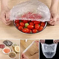 Еластичні пакети на гумці для зберігання продуктів Food Cover на гумці 100 шт.