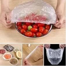 Эластичные пакеты на резинке для хранения продуктов Food Cover на резинке