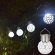 Кристаллический садовый светильник garden light