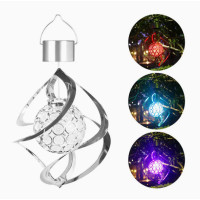 Садовий світильник спіральна вертушка garden light spiral