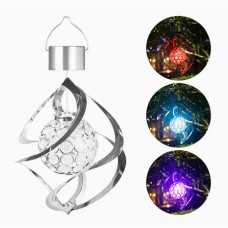 Садовый светильник спиральная вертушка garden light spiral