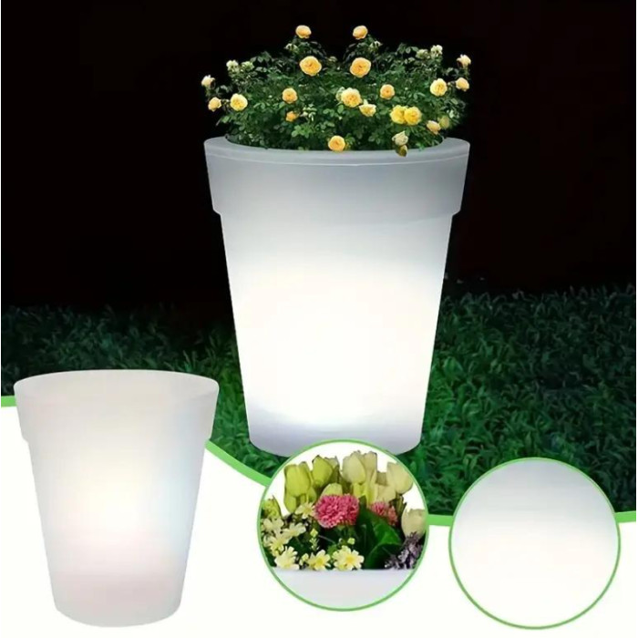 Уличные вазоны с подсветкой garden light vase