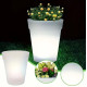 Уличные вазоны с подсветкой garden light vase