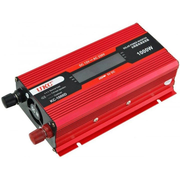 Преобразователь AC/DC KC 1000D 1000W 12V + LCD дисплей