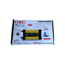 Перетворювач AC/DC KSM 500W LCD+2 USB