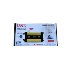 Перетворювач AC/DC KSM 1000W LCD+2 USB