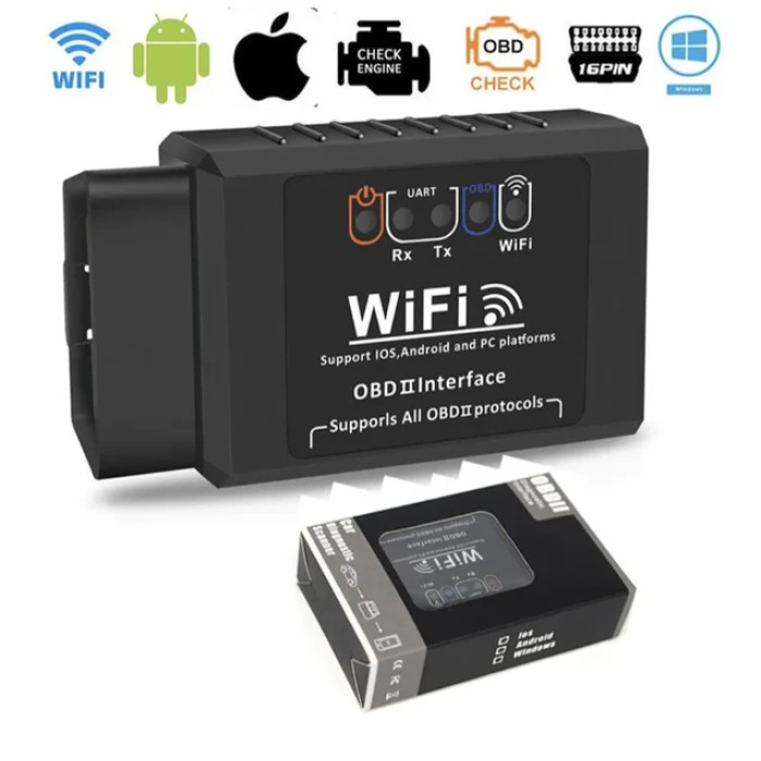 Автосканер OBD2 ELM327 WI-FI