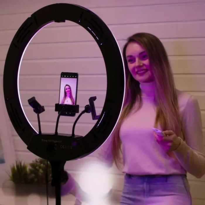 Кольцевая LED лампа MJ56L