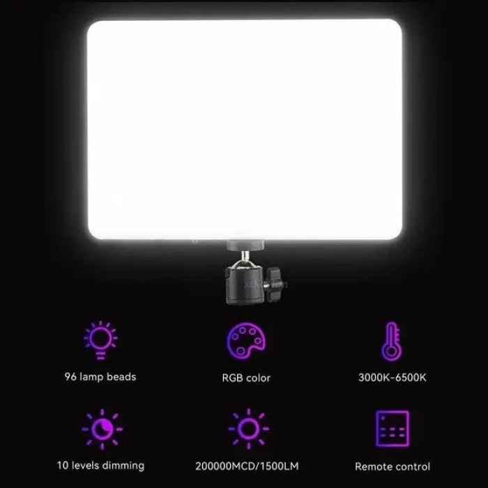 Светодиодная студийная лампа RGB PM26-3