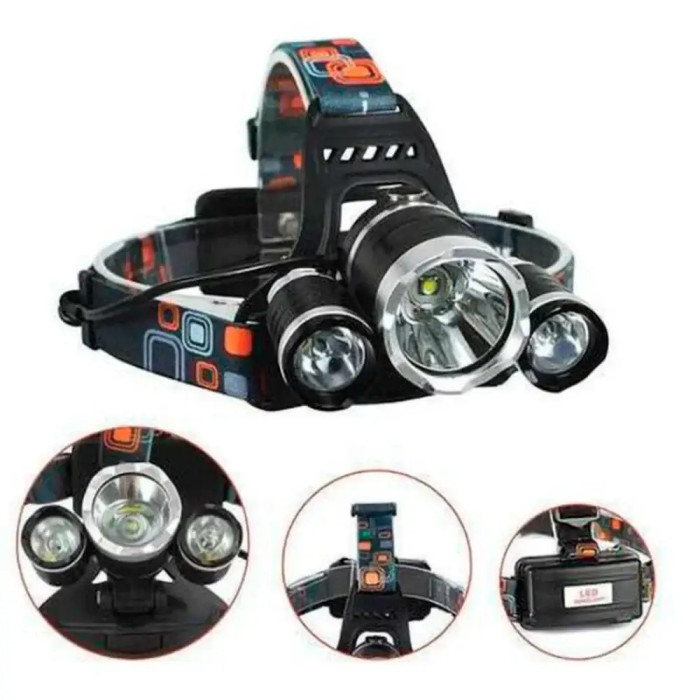 Налобный фонарик BL RJ-3000