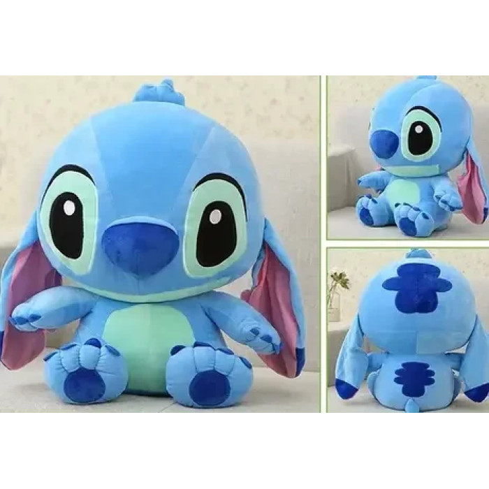 Мягкая плюшевая игрушка Стич Голубой 45cm