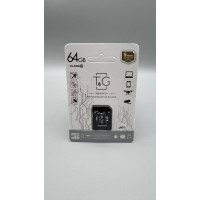 Карта памяти micro TG 64GB class 10 (UHS-1) (с адаптером)