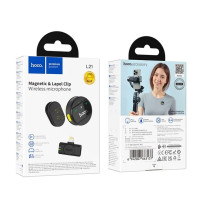 Мікрофон HOCO L21 бездротовий петличний Charm wireless microphone iP/Lightning