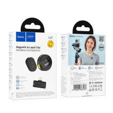 Мікрофон HOCO L21 бездротовий петличний Charm wireless microphone iP/Lightning