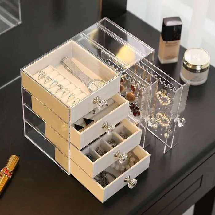 Шкатулка для хранения ювелирных украшений makeup box AND XL-1831