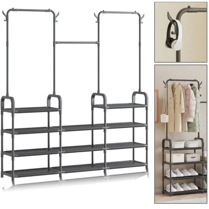 Вешалка для хранения Multi functional coat rack AND 9130-4