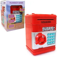 Электронная копилка сейф NUMBER BANK