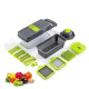 Овочерізка — мультислайсер VEGGIE SLICER для овочів і фруктів 14 в1+ рукавичка A15