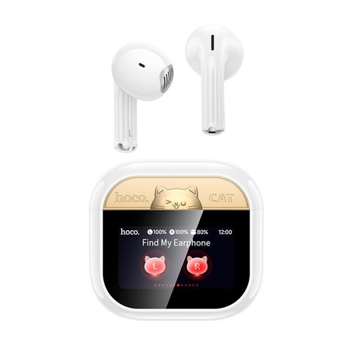 Гарнитура Bluetooth HOCO EW89 Kissa (BT 5.4) TWS Touch Screen