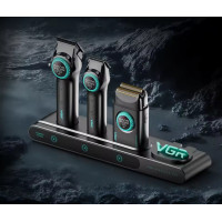 Профессиональный набор для стрижки волос VGR Stepless pro 3 in 1