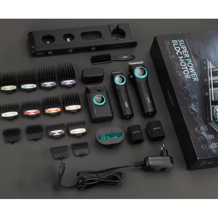 Професійний набір для стриження волосся VGR Sopless pro 3 in 1