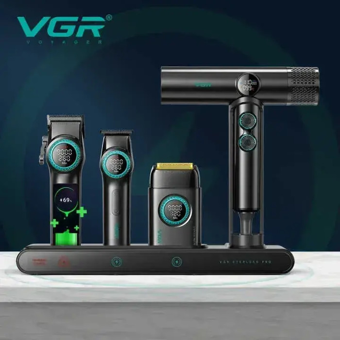 Професійний набір для стриження волосся VGR Sepless pro 4 in 1