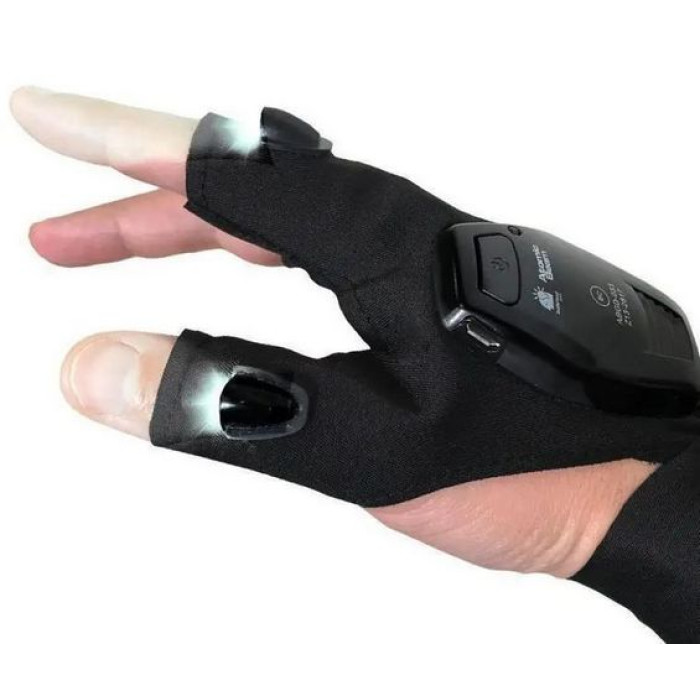 Рукавички з вбудованим ліхтариком Glove Light