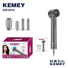 Стайлер для волосся 4 в 1 Kemei KM-6919