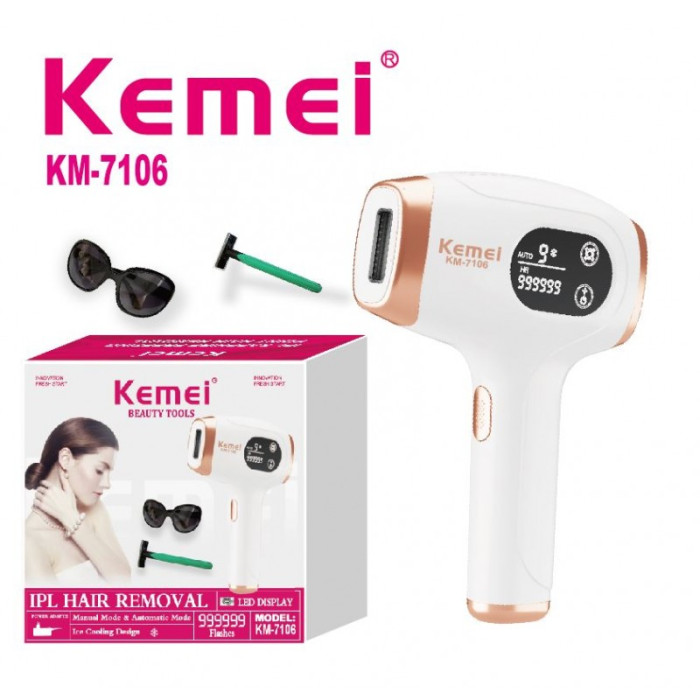Фотоепілятор Kemei KM-7106 | Купити в інтернет-магазині Big-Opt